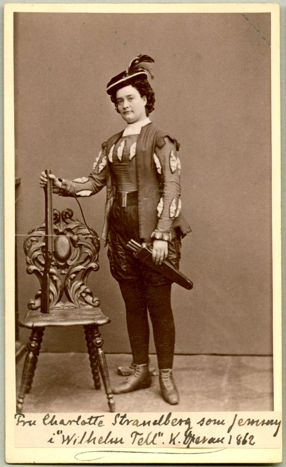 Charlotte Strandberg, rollporträtt - SMV - H7 212