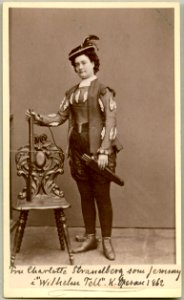 Charlotte Strandberg, rollporträtt - SMV - H7 212