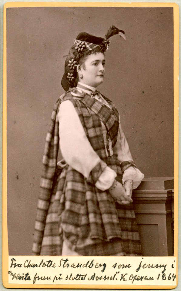 Charlotte Strandberg, rollporträtt - SMV - H7 216