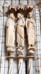 Chartres - north portal - left bay - right part
