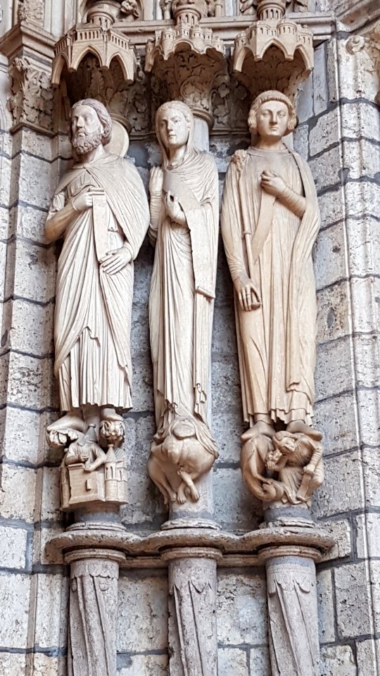 Chartres - north portal - right bay - right part