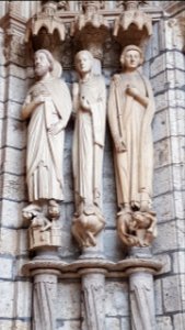 Chartres - north portal - right bay - right part