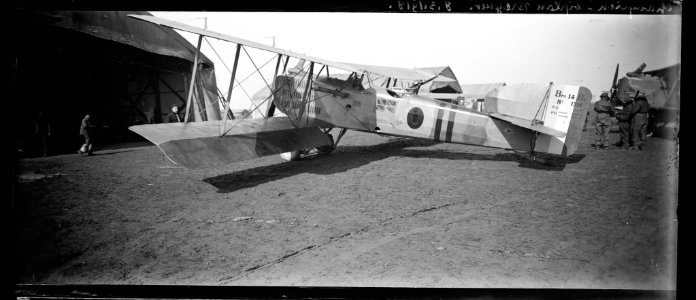 Charupien. Biplan Bréguet 14 B.2. 8-03-18 - Fonds Berthelé - 49Fi1098
