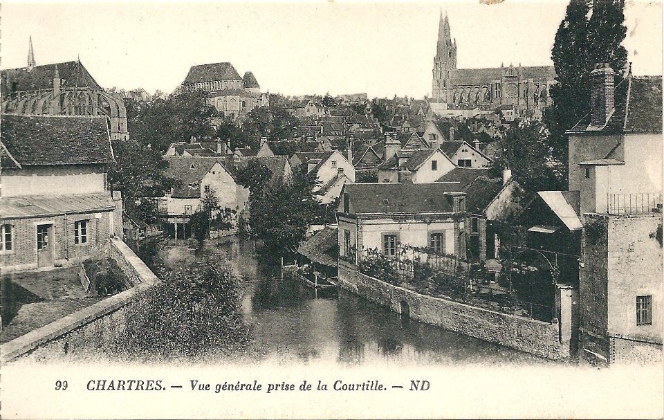 Chartres-FR-28-carte postale-17