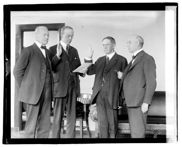 Chas. H. Burke, Com. of Indian Affairs, 4-1-21 LOC npcc.03815