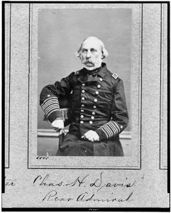 Chas. H. Davis, Rear Admiral, three-quarter length portrait, seated, facing slightly left LCCN91482775
