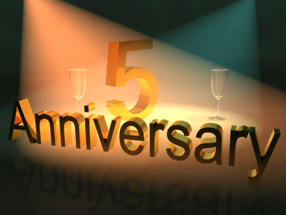 Solemnly committed anniversary business anniversary 5