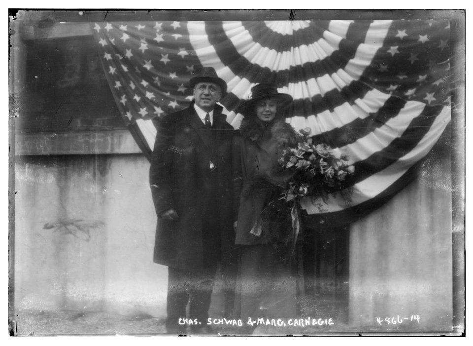 Chas. Schwab & Marg. Carnegie LCCN2014708599