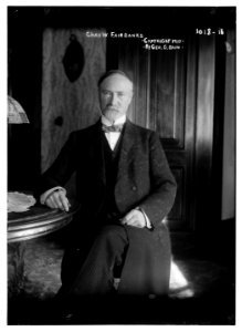 Chas. W. Fairbanks seated LCCN2014684754