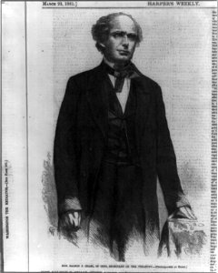 Chase, Salmon Portland, 1808-1873, 3-4 lgth., standing, (7) LCCN99614257