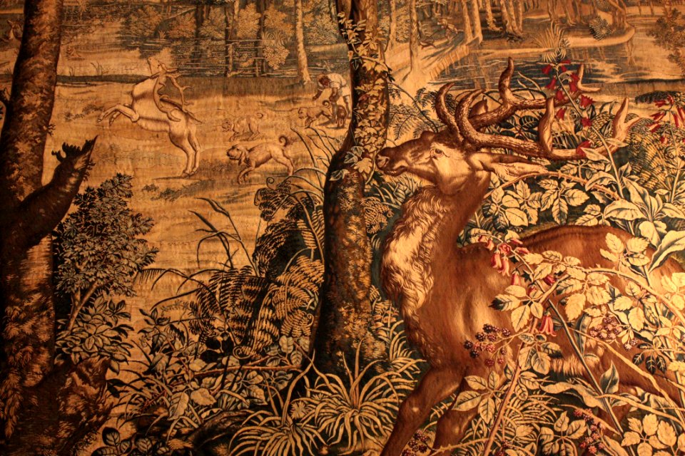 Chasses de l'Empereur Maximilien - Le cerf au buisson 02
