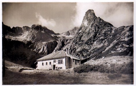 Chata pri Zelenom plese v roku 1933