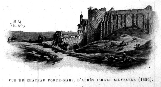 Chateau porte mars i sylvestre 1650 les chateaux XVIe