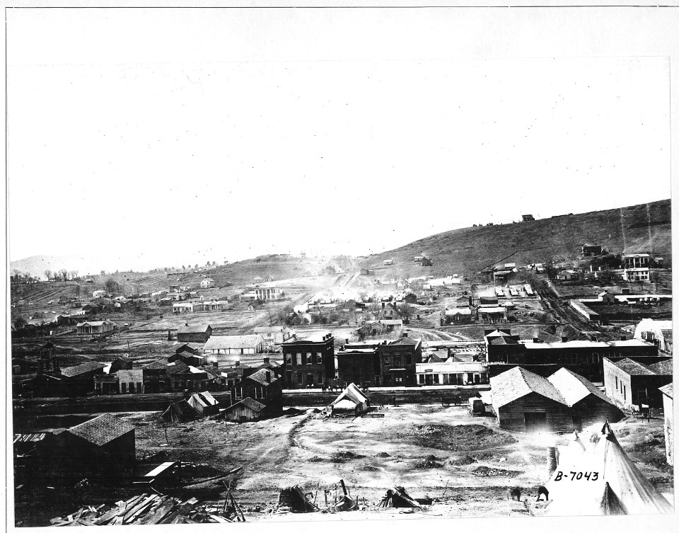 Chattanooga in time of war. sec. III (Collection of Capt. W.C. Margedant. Ch(ief) of Top. Engrs. under Gen. Rosencrans.) - NARA - 530467