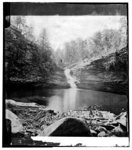Chattanooga, Tennessee (vicinity). Lulu lake (Lookout Mt.) LOC cwpb.02132