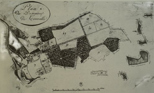 Chateau COurcelles les Cléry cabinet des estampes