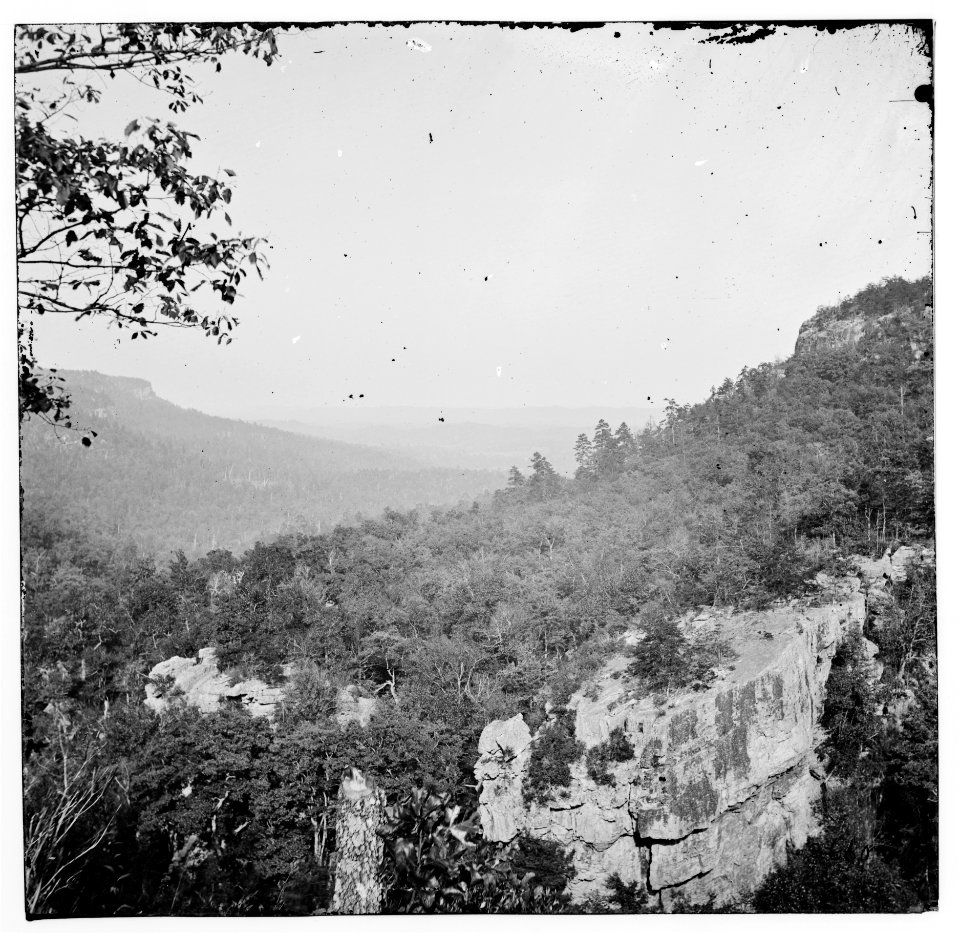 Chattanooga, Tennessee (vicinity). Lookout Mountain LOC cwpb.02128