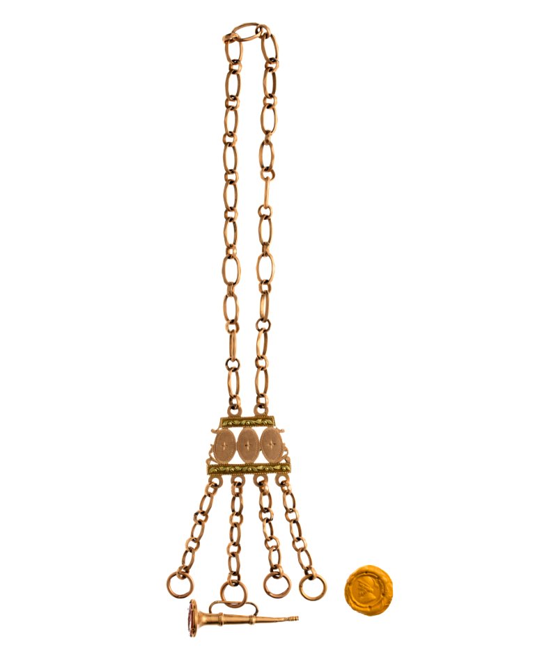 Chatelaine med pitschaft, 1700-tal - Hallwylska museet - 110519