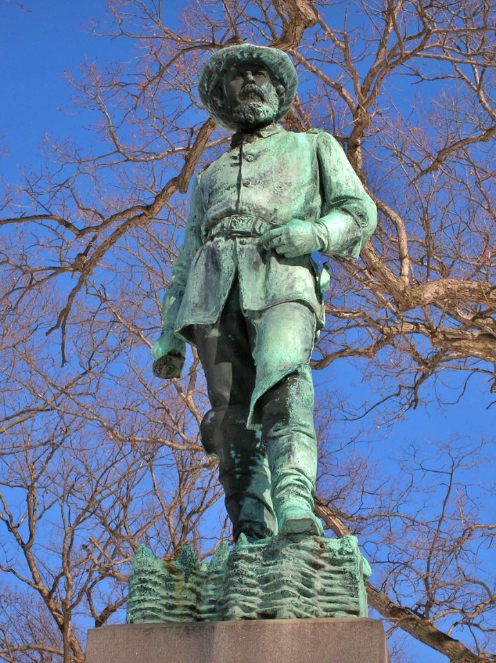 John Lyman Chatfield Monument by George Edwin Bissell, Riverside Cemetery, Waterbury, CT - February 2016