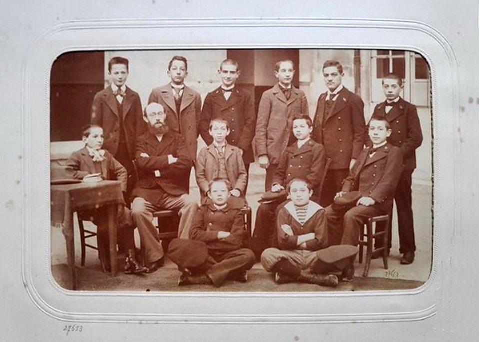 Chaumont, lycée de Chaumont, album 13 (J David, 1900-01)