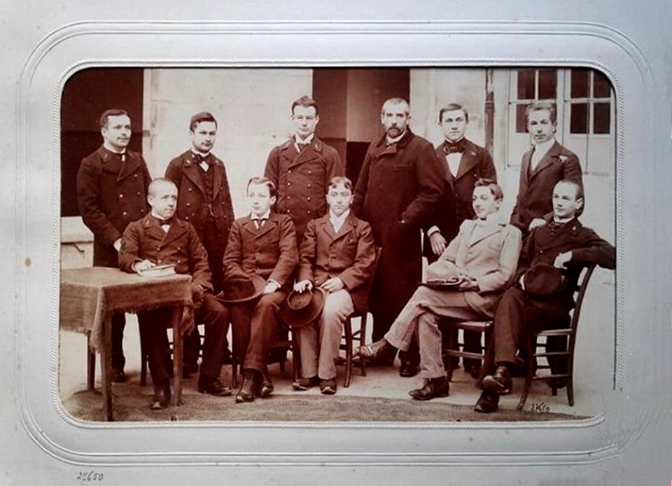 Chaumont, lycée de Chaumont, album 25 (J David, 1900-01)