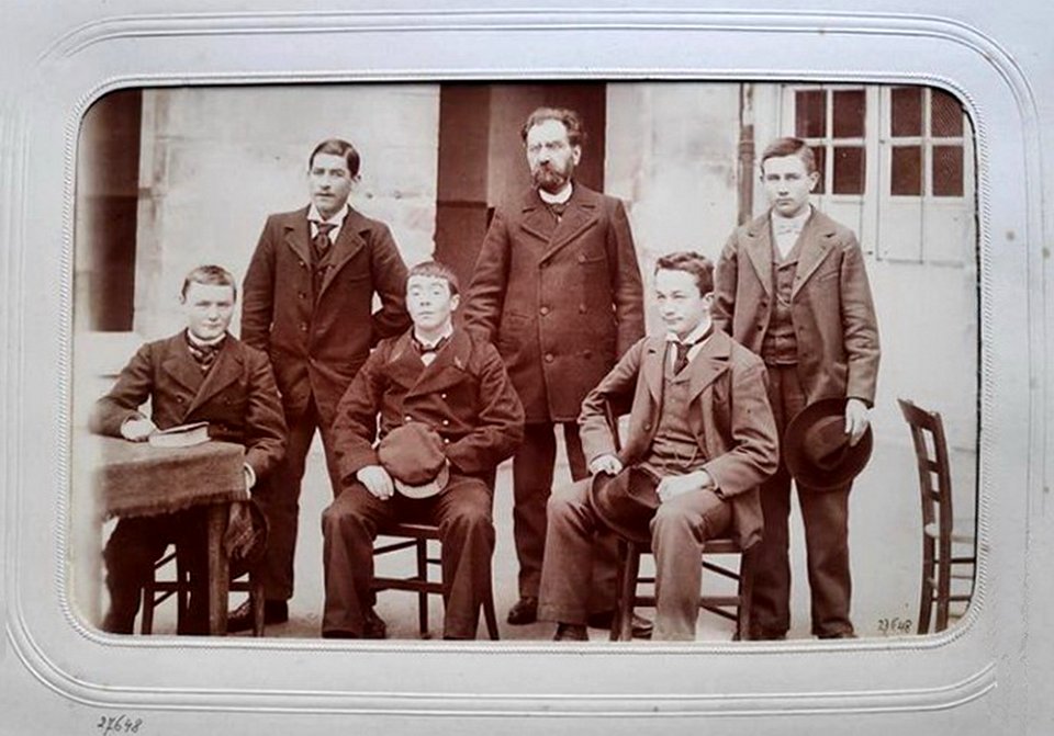 Chaumont, lycée de Chaumont, album 16 (J David, 1900-01)