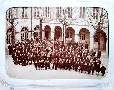 Chaumont, lycée de Chaumont, album 19 (J David, 1900-01) photo