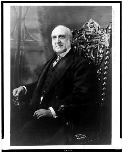 Chauncey Mitchell Depew, lawyer, three-quarter-length portrait, facing left LCCN91483124