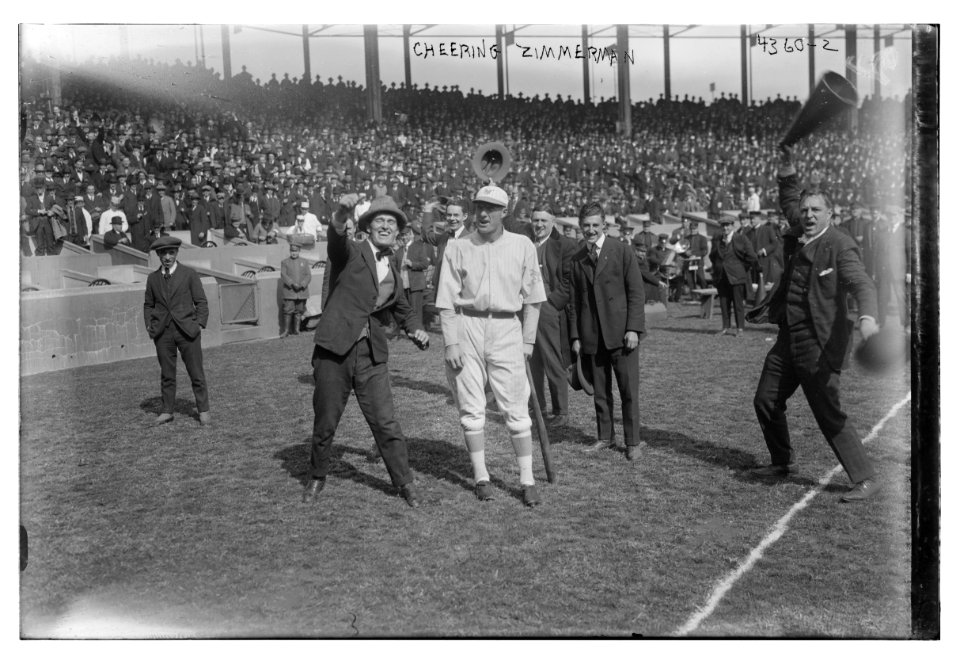 Cheers for Heinie Zimmerman, New York NL (baseball) LCCN2014705645