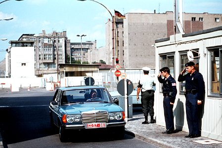 Checkpoint Charlie in 1982