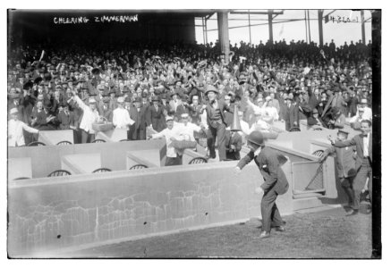 Cheers for Heinie Zimmerman, New York NL (baseball) LCCN2014705644
