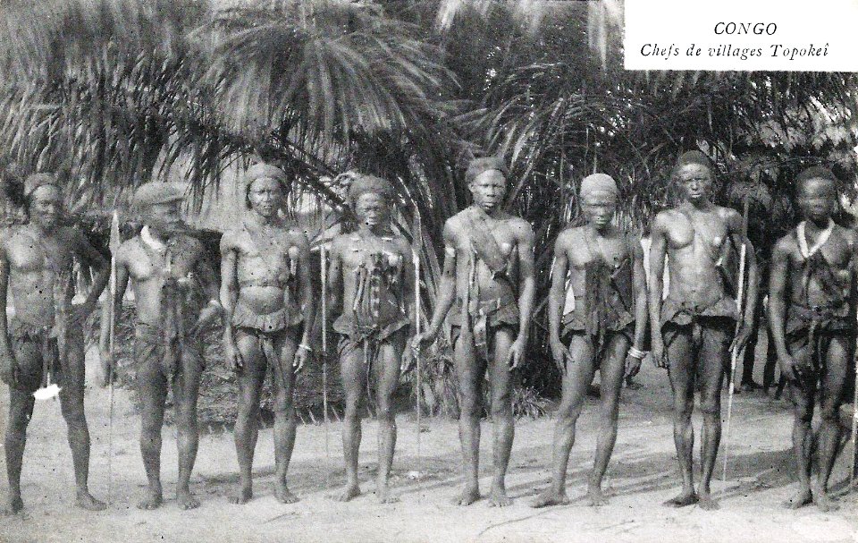 Chefs de villages Topokei-Congo