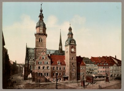 Chemnitz. Die drei Denkmäler - P.Z. LCCN2007680475