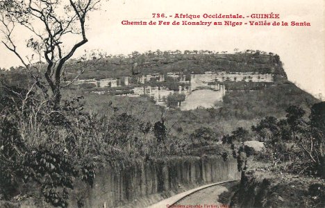 Chemin de Fer de Konakry au Niger-Vallée de la Santa (Guinée)