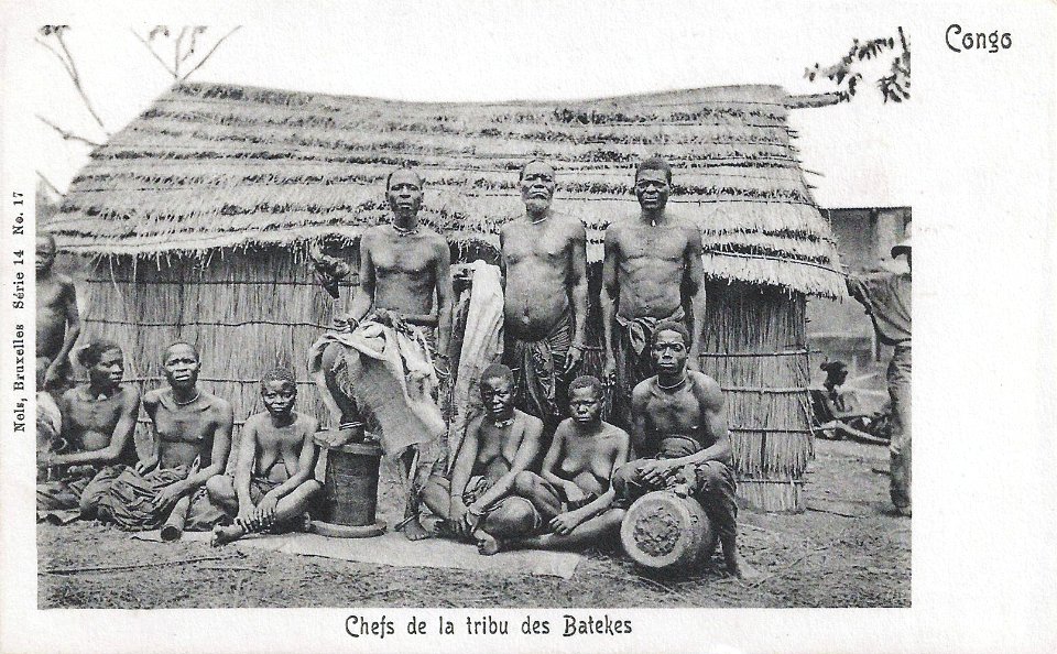 Chefs de la tribu des Batekes-Congo
