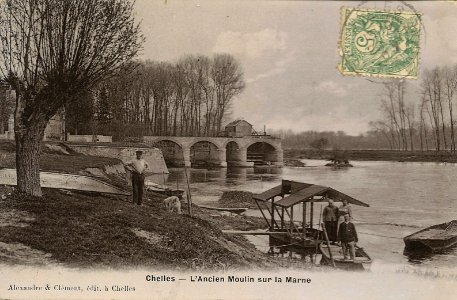 Chelles - l'Ancien Moulin sur la Marne