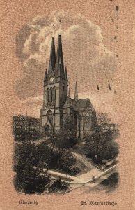 Chemnitz, Sachsen - Markuskirche (Zeno Ansichtskarten)