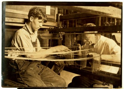 Cheney Silk Mills. Favorable working conditions. LOC cph.3b19535
