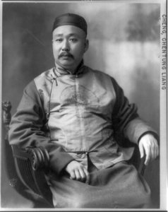 Chen-Tung Liang, three-quarter length portrait, seated, facing left LCCN2005687219