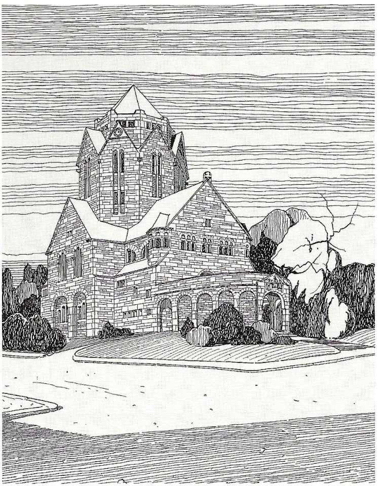 Chemnitz Lutherkirche Entwurf 1904