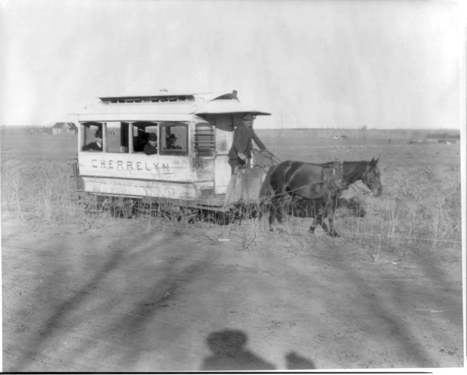 CHERRELYN, a horsecar on country road outside Denver, Colo. LCCN2007681025
