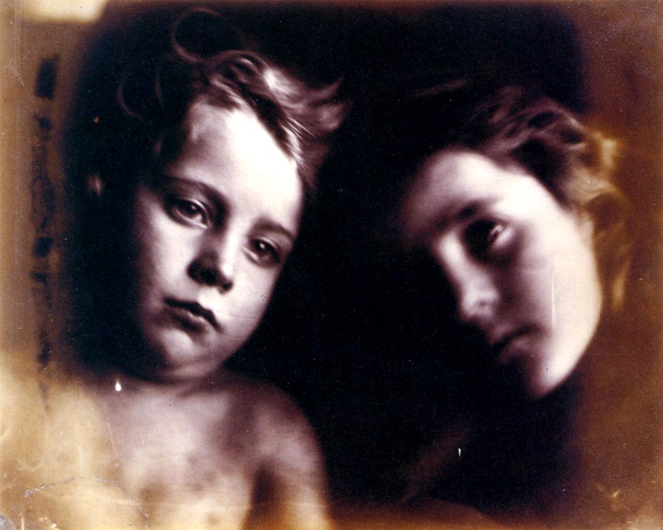 Cherub and Seraph, by Julia Margaret Cameron