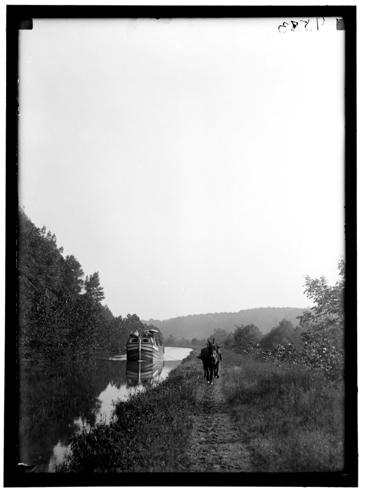 CHESAPEAKE & OHIO CANAL. CANAL BOAT LCCN2016868481