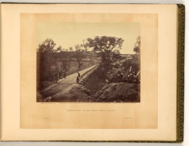 Chesterfield Bridge, North Anna, Virginia - negative by T.H. O'Sullivan, positive by A. Gardner. LCCN2007685802