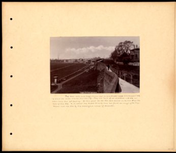 Chester wall and racecourse
