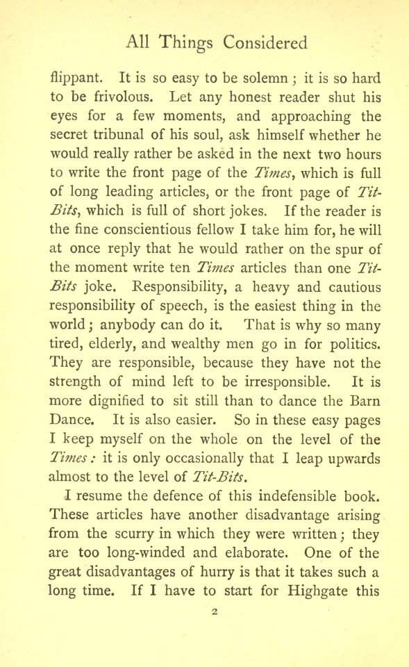 Chesterton - All Things Considered, p. 002