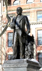 Chester A. Arthur statue by Bissell jeh photo