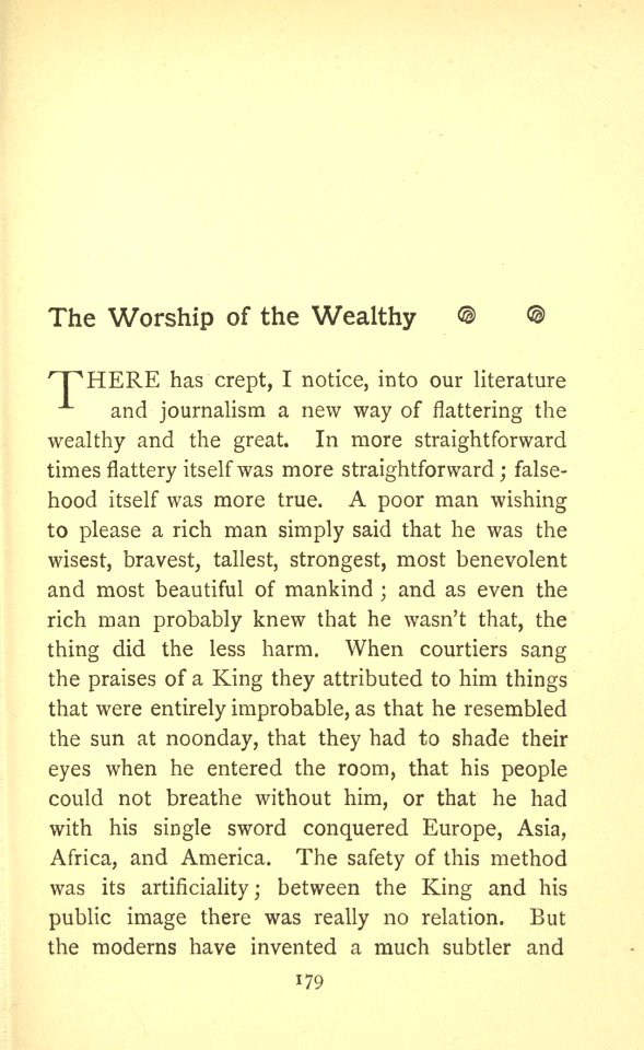 Chesterton - All Things Considered, p. 179
