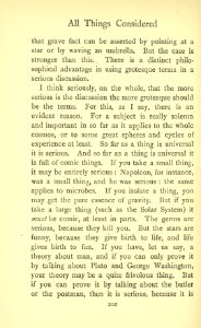 Chesterton - All Things Considered, p. 202