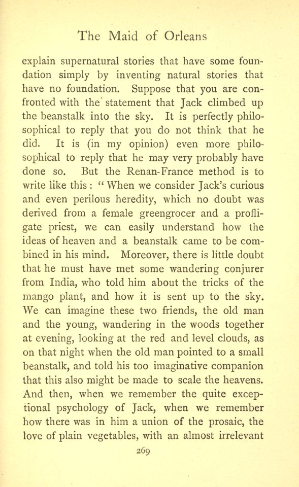Chesterton - All Things Considered, p. 269